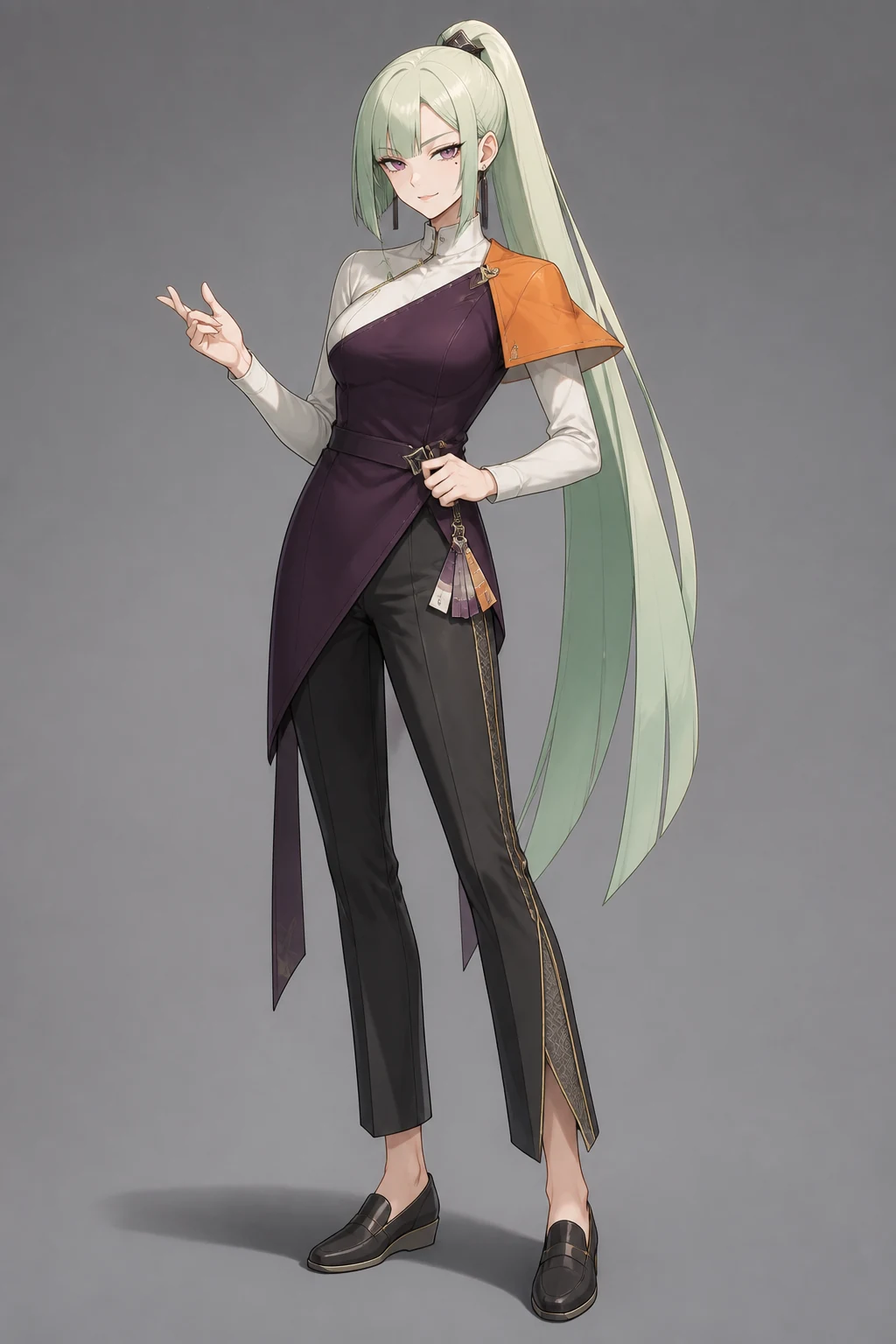 Pia Morel full-body character study